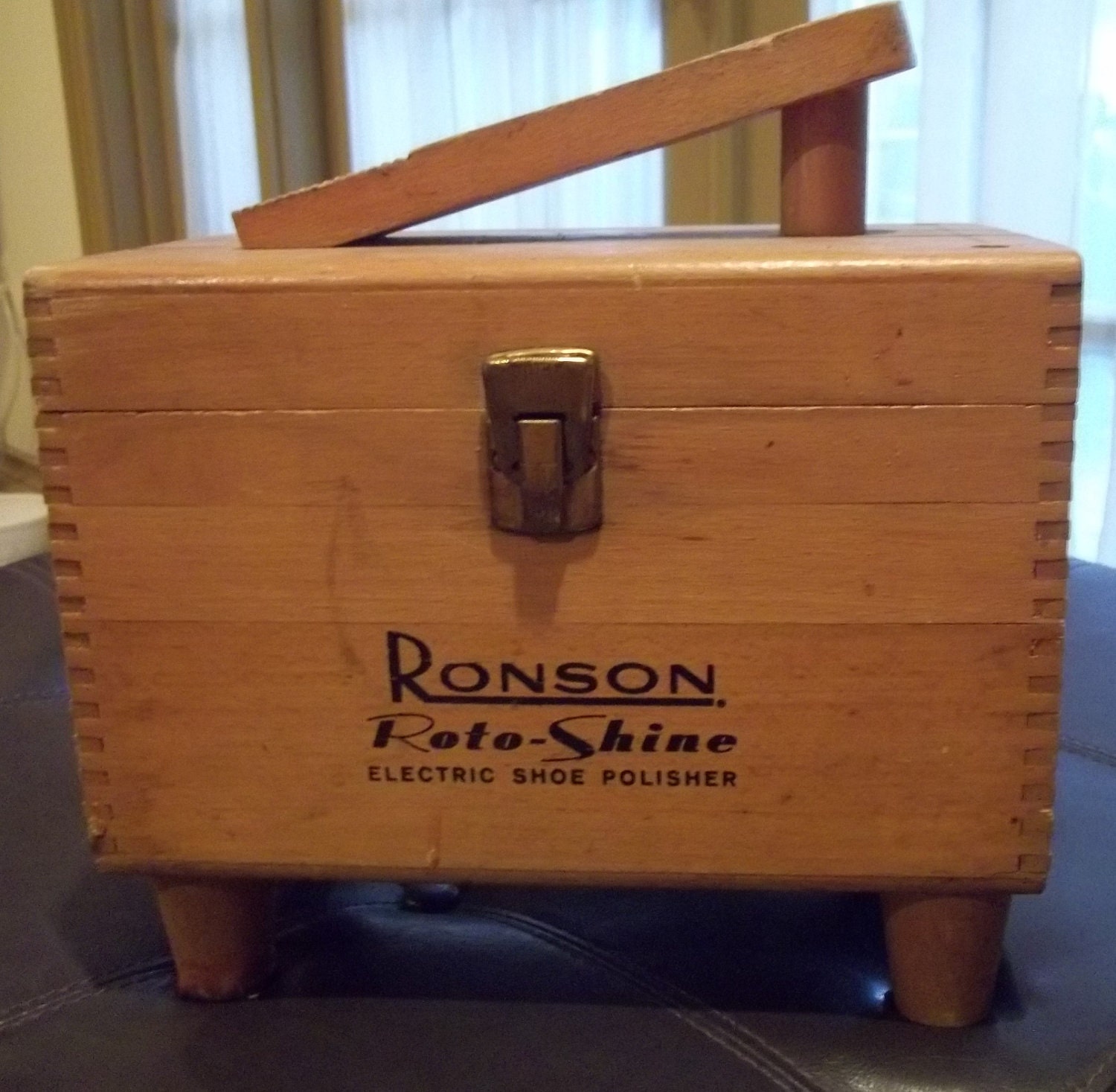 ronson shoe shine box