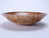 Quilted Spalted Maple Wooden Bowl 814 Handmade