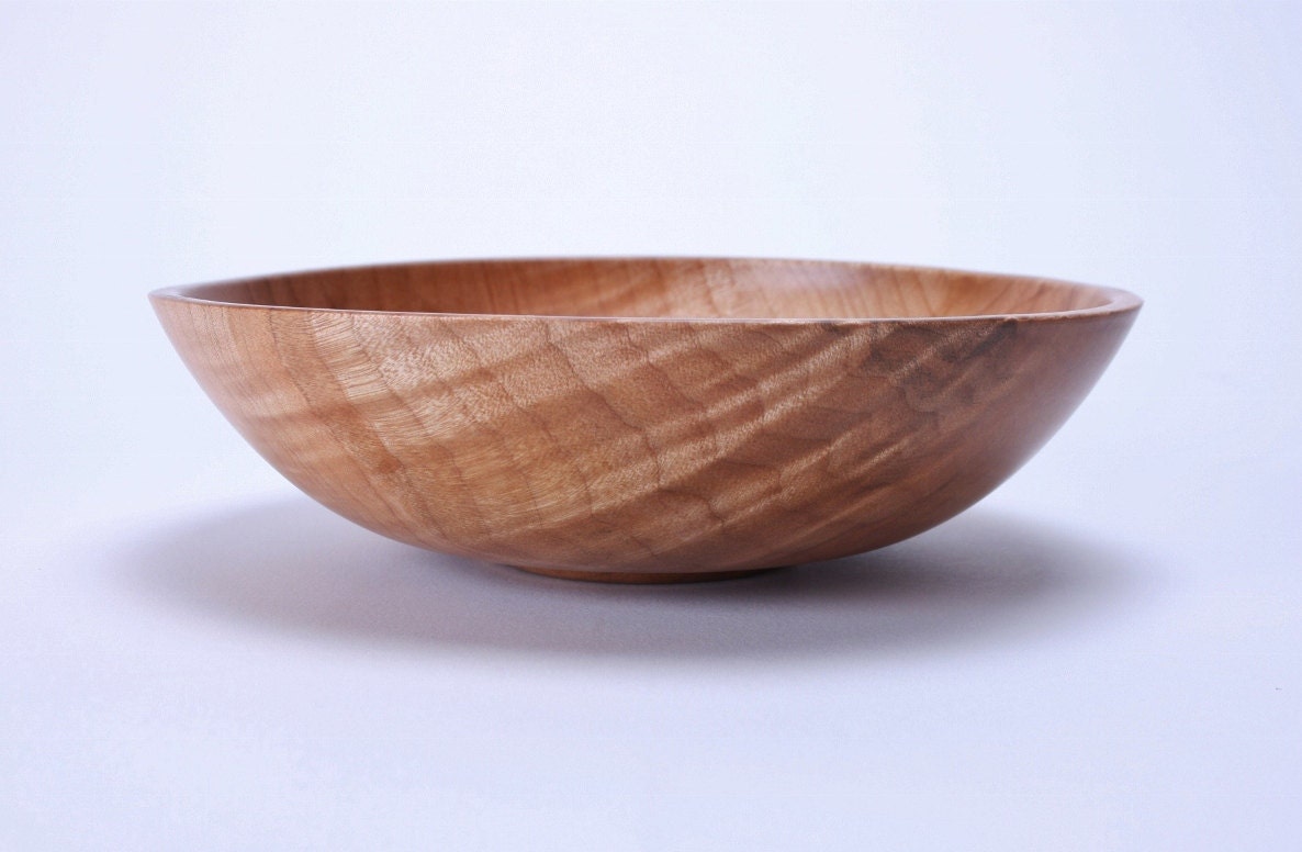 Flame Maple Wooden Bowl 746 Hand Turned