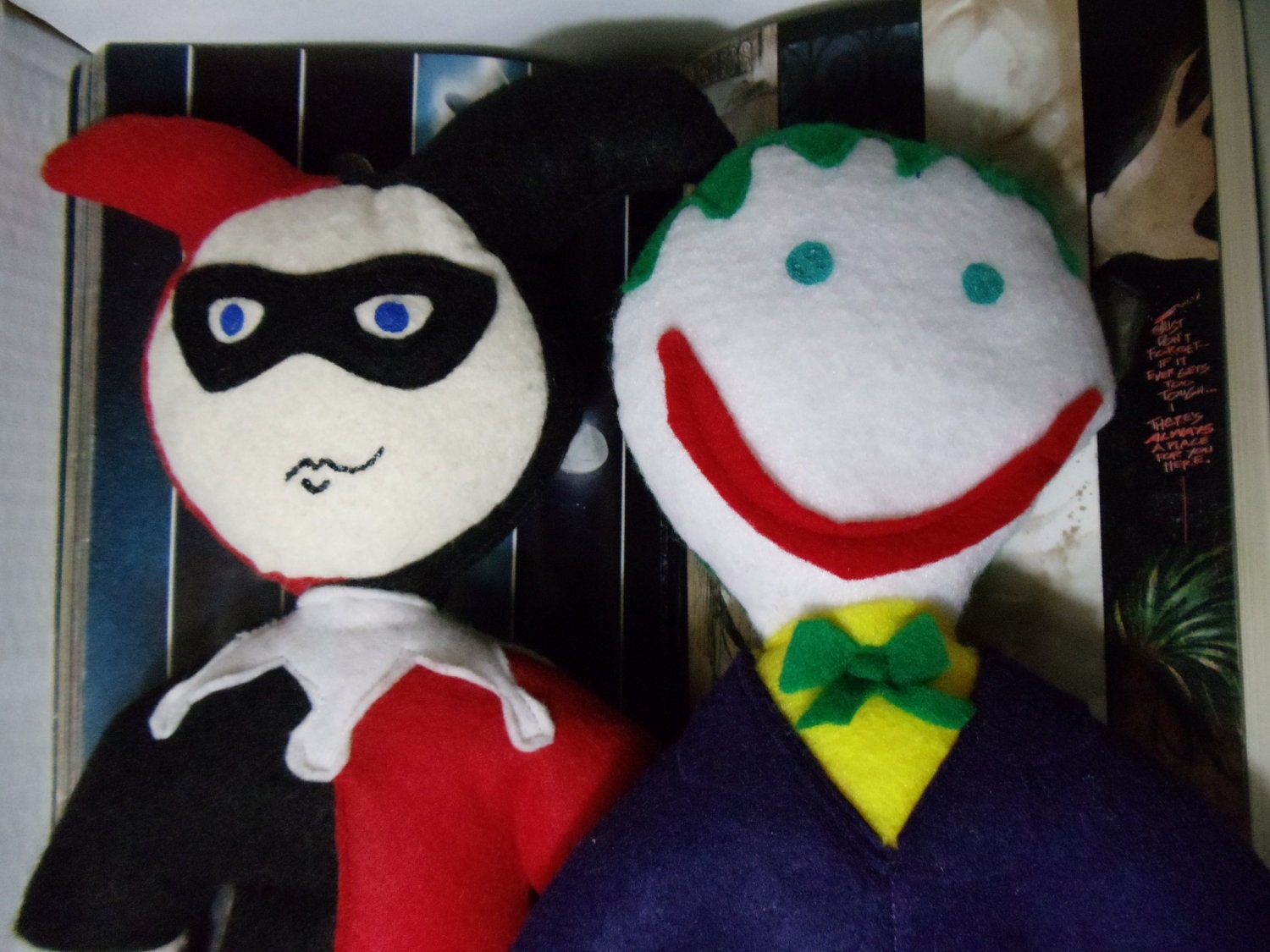 Joker and Harley Quinn Valentines day special set of TWO