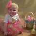 Adorable & Personalized Chick and Egg 3pc Tutu Outfit with FREE Flower Clip Headband
