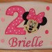Minnie Mouse 2nd Birthday w/Child's Name