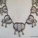 traditional design silver necklace choker handmade jewelry tribal bellydance