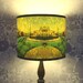 Buddleia of Suburbia - Handmade Lampshade with original digital artwork. 30cm diameter (See other listings for more sizes)