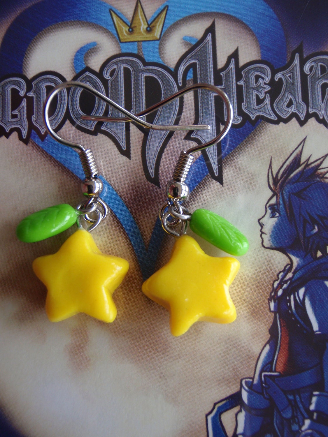 Paopu Fruit Earrings - Kingdom Hearts