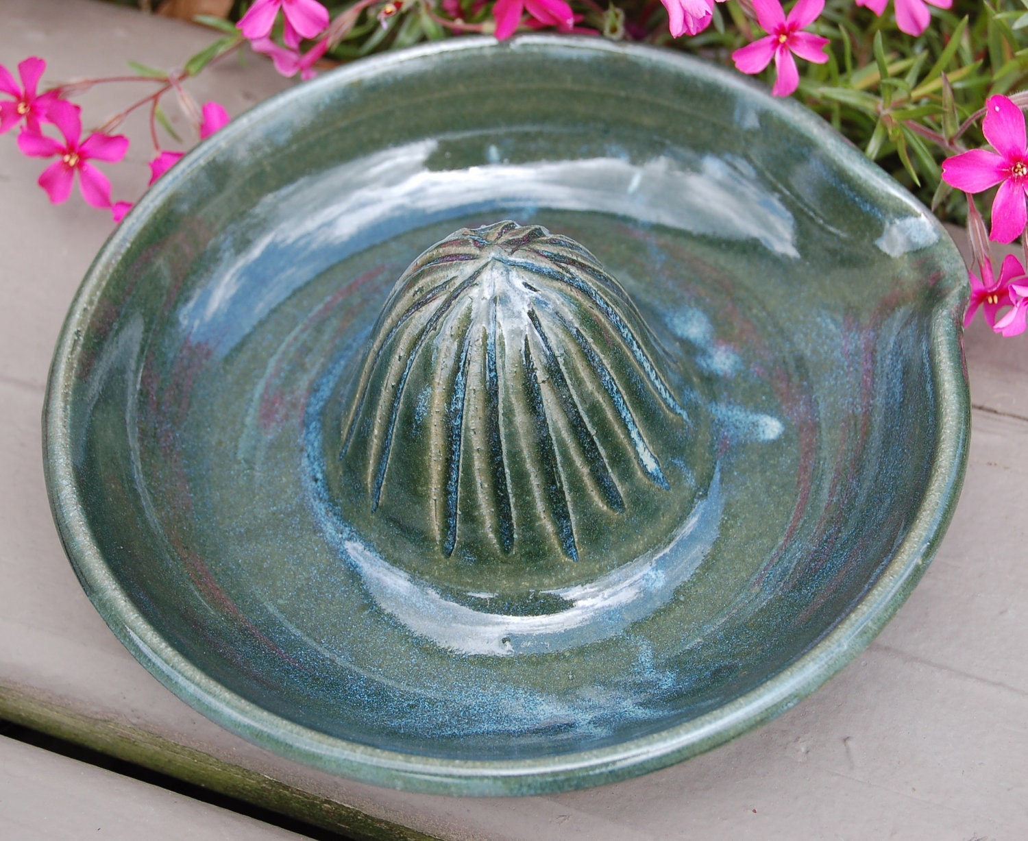 Handmade Pottery Juicer