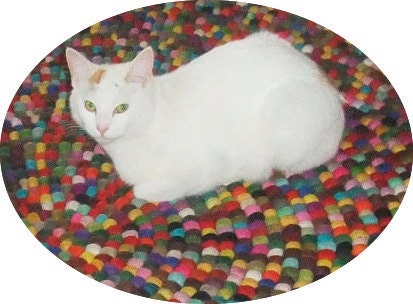 YUMMI Pet Bed for Cats and Small Dogs 19 Inch