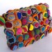 Swirly Pop Purse unique beautiful yellow fun colorful clutch purse