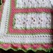Lacy , Bright And Cheerful Baby Afghan