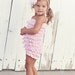 baby pink lace ruffle petti romper