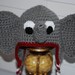 Alabama Roll Tide Crochet Elephant Earflap Beanie Hat/Baby Shower Gift/Photography Prop