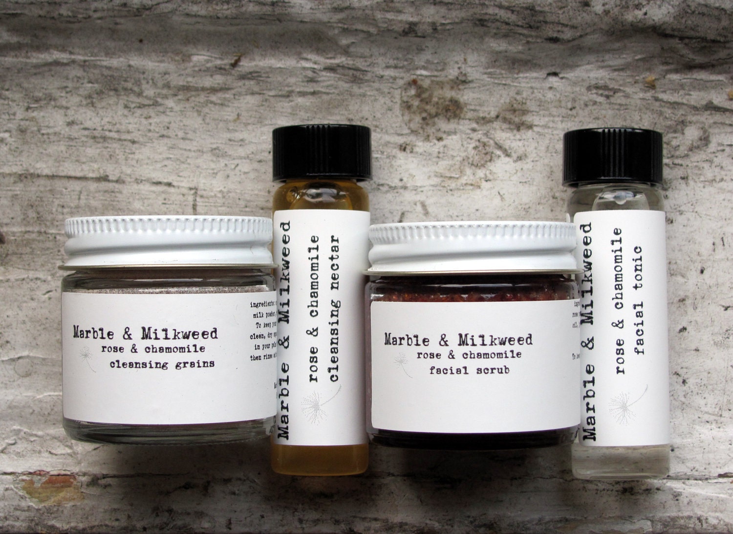 MINI Rose & Chamomile Facial Set