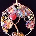 Tree of Life Suncatcher with Copper Slash