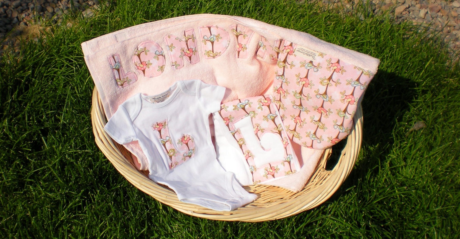 Custom Baby Girl Gift Set - Infant Girl - You Design