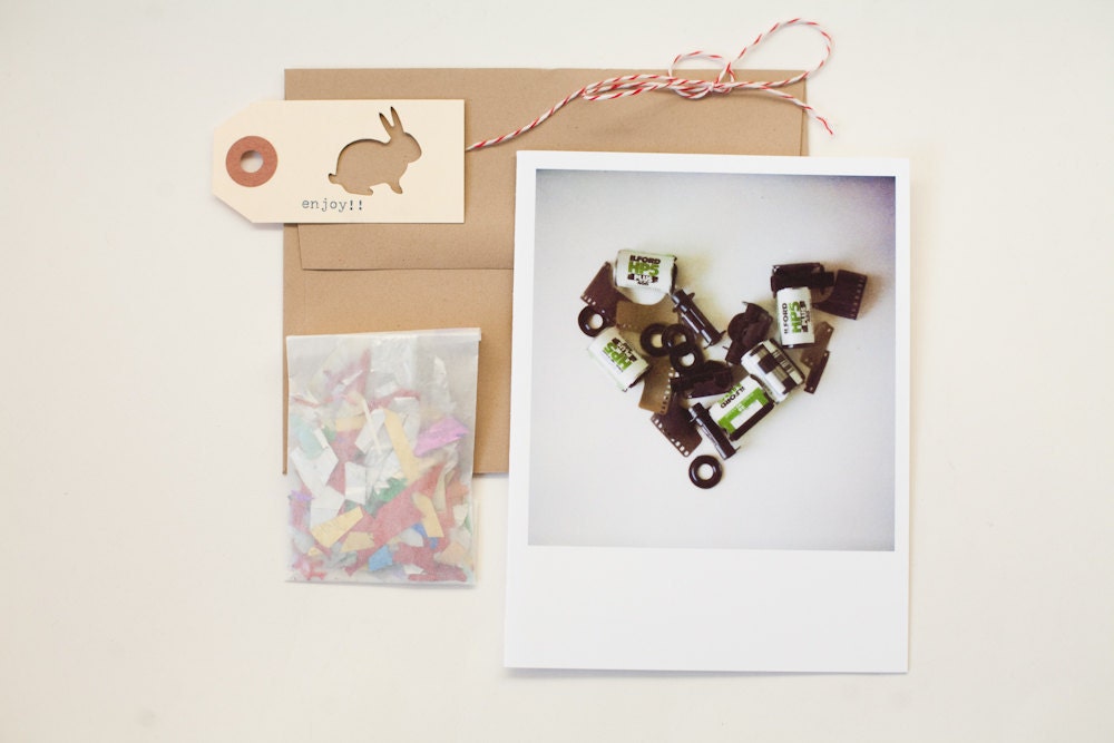 Film Heart 4x5 Card