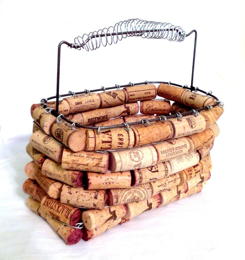 Wine Cork Basket