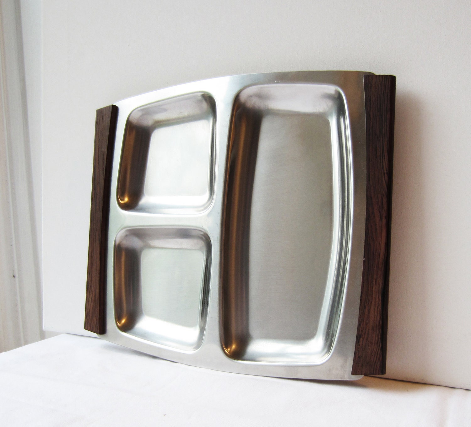 Stelton Danish Stainless Steel Vintage Tray -- No 613