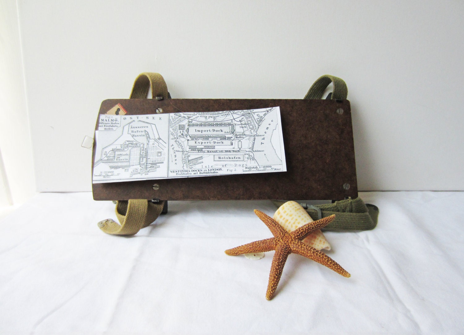 Vintage Weems System of Navigation Board with Straps
