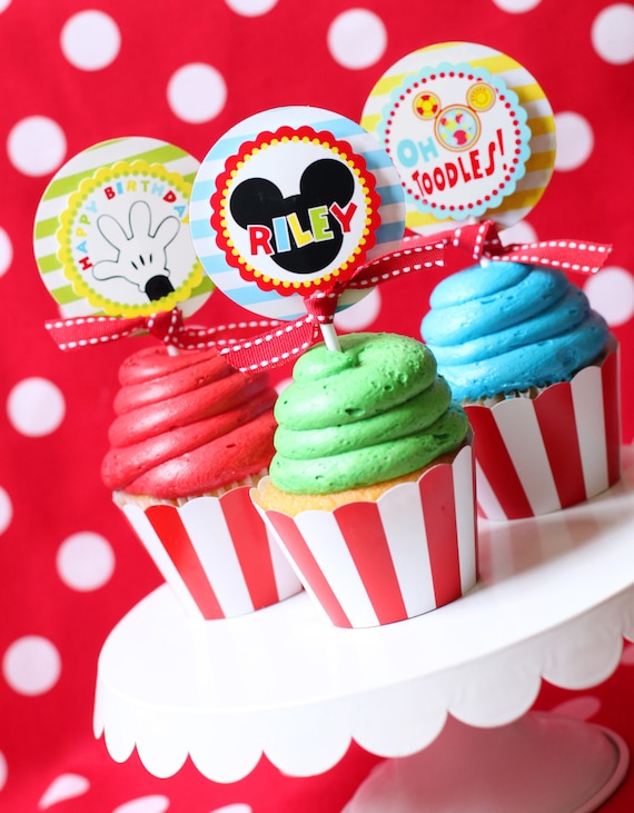 Mickey Mouse Party Printable Birthday - Clubhouse - Inspired by Mickey Mouse - HUGE Party Set by Amanda's Parties TO GO Il_570xn
