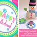 Snowman Party - Winter Onederland Pink Birthday -  Winter Wonderland -Printable Party Package by Amanda's Parties To Go