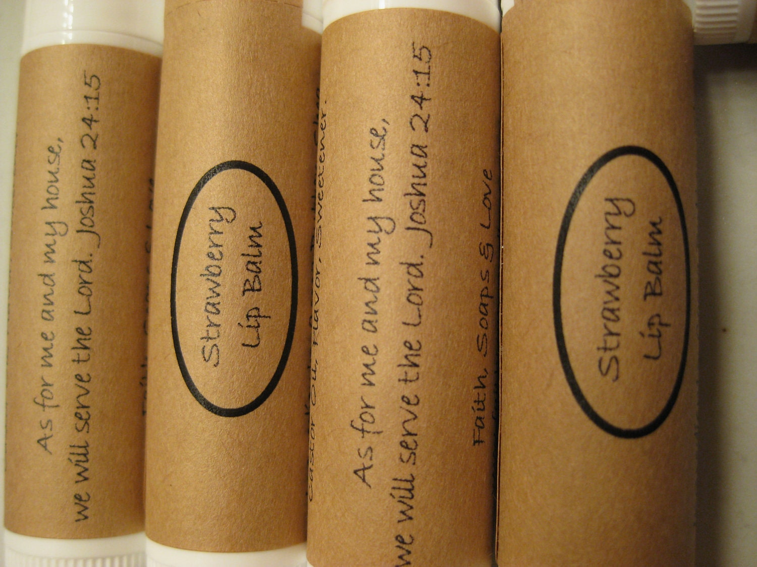 Lip Balm - Strawberry Flavored - Tube