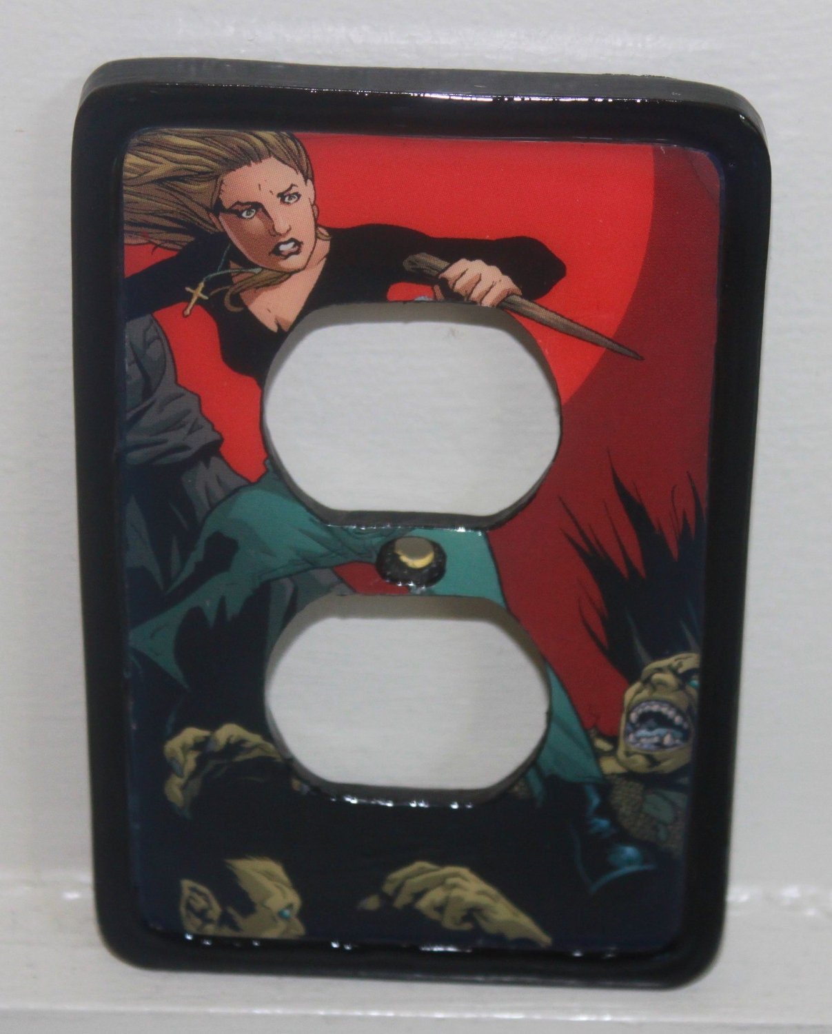 Buffy the Vampire Slayer Zombie Switchplate