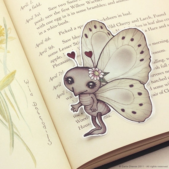 Insect pocket bookmark