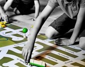 I am Here - Your neighborhood custom map play mat - MEDIUM