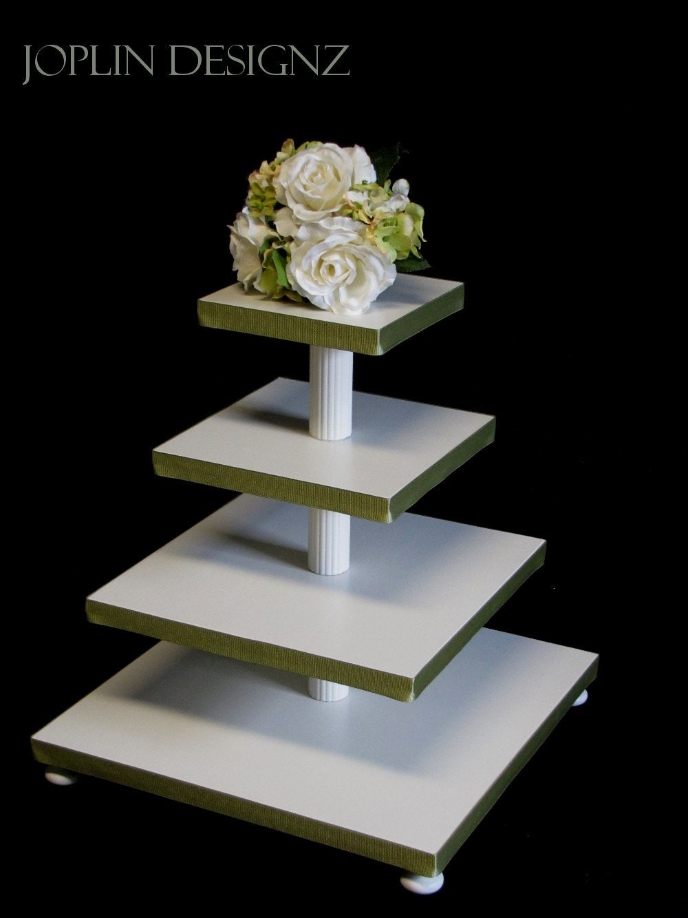 Simply Classic Elegance Wedding Cupcake Cake Stand Medium Size