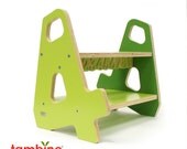4-4 Stepstool in Green Hues