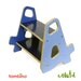 4-4 Stepstool in Blue Hues