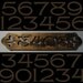 CUSTOM Victorian Style House Numbers in Aluminum