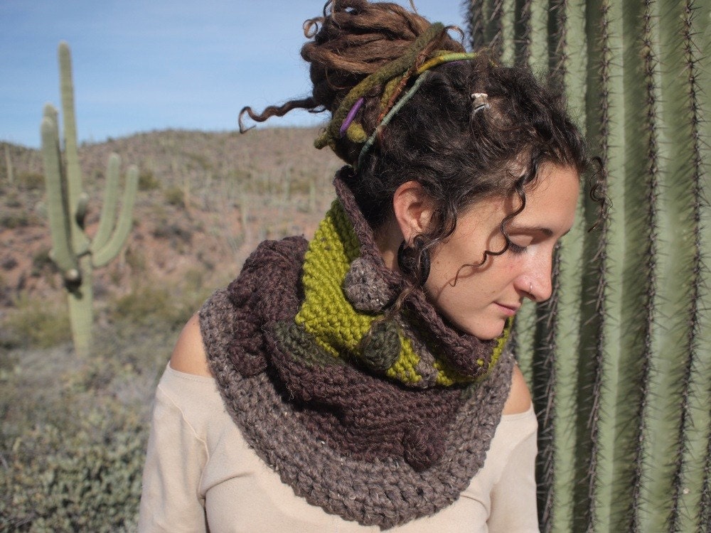 SALE A Tube Scarf like none other - cowl of epic proportions
