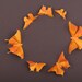 3D Butterfly Wall Art: 20 Autumn Leaves Paper Butterflies for Wall Decor, Nursery, Children's Room