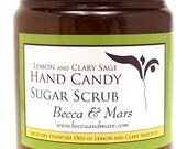 Lemon Clary Sage Hand Candy Sugar Scrub