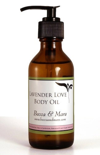 Lavender Love Body Oil - Apricot Kernel and Essential Oils