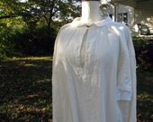 Mans 18th Century Linen Shirt, colonial, pirate, renaissance, made to order