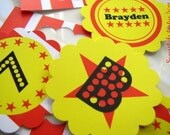 Movie Night Slumber Party Birthday circles Il_170x135