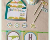 Dinosaur Birthday Party Labels Il_170x135