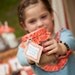 Camping s'mores birthday party favor tags - M2M Swanky Baby Vintage
