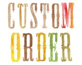 Custom Order for cherylclare1