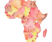 Africa Print