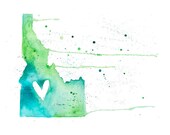 5x7 - Idaho Love