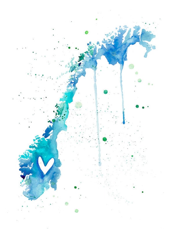 5x7 - Norway Love