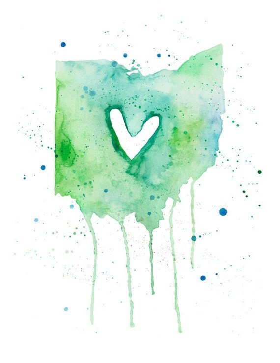 5x7 - Ohio Love
