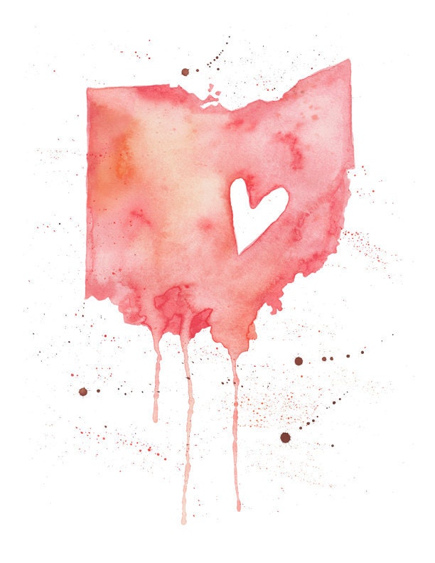 5x7 - Ohio Love