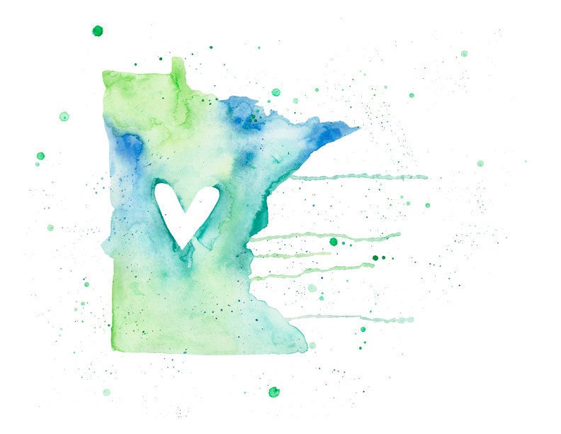 5x7 - Minnesota Love