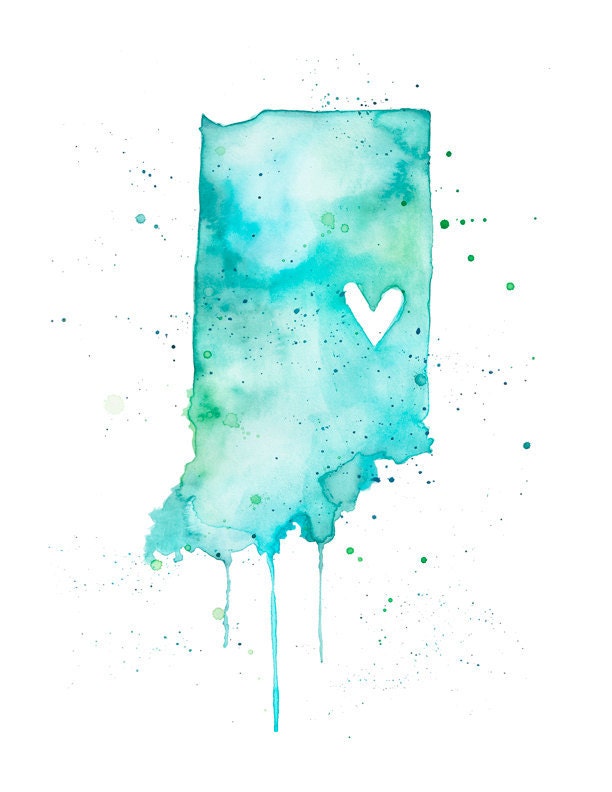 5x7 - Indiana Love