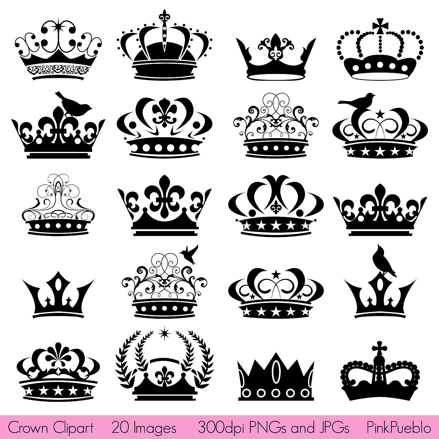free clip art of crown - photo #37