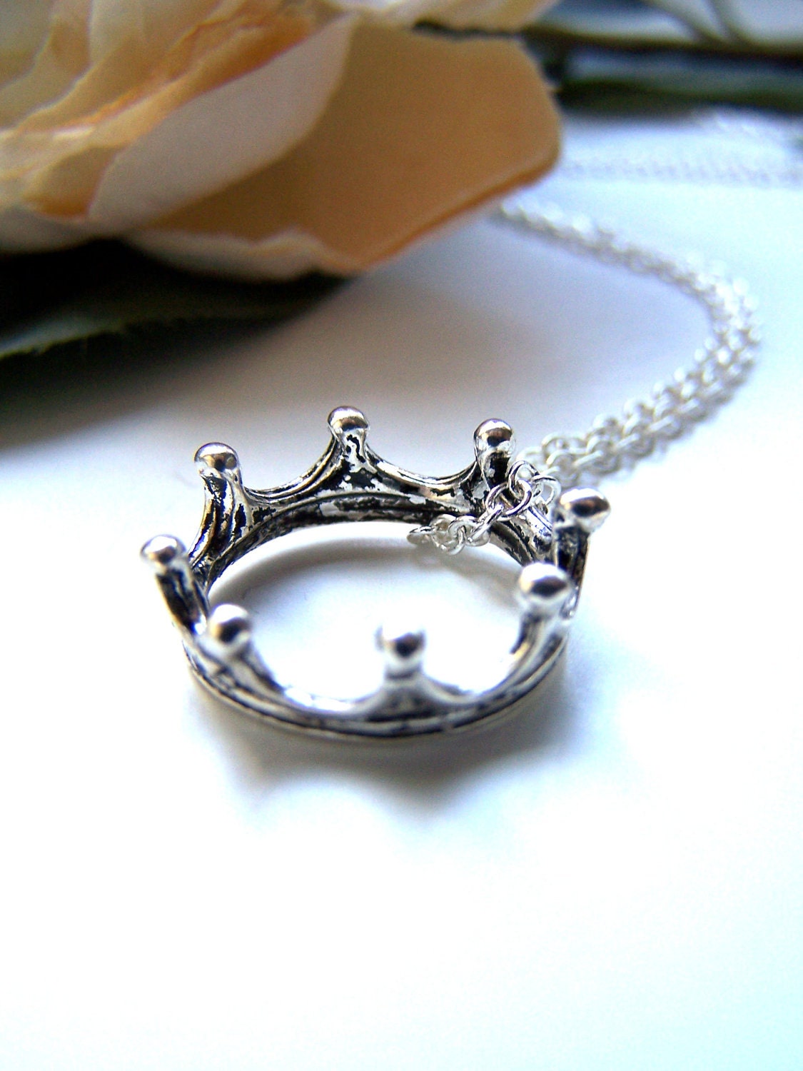 the crown necklace.